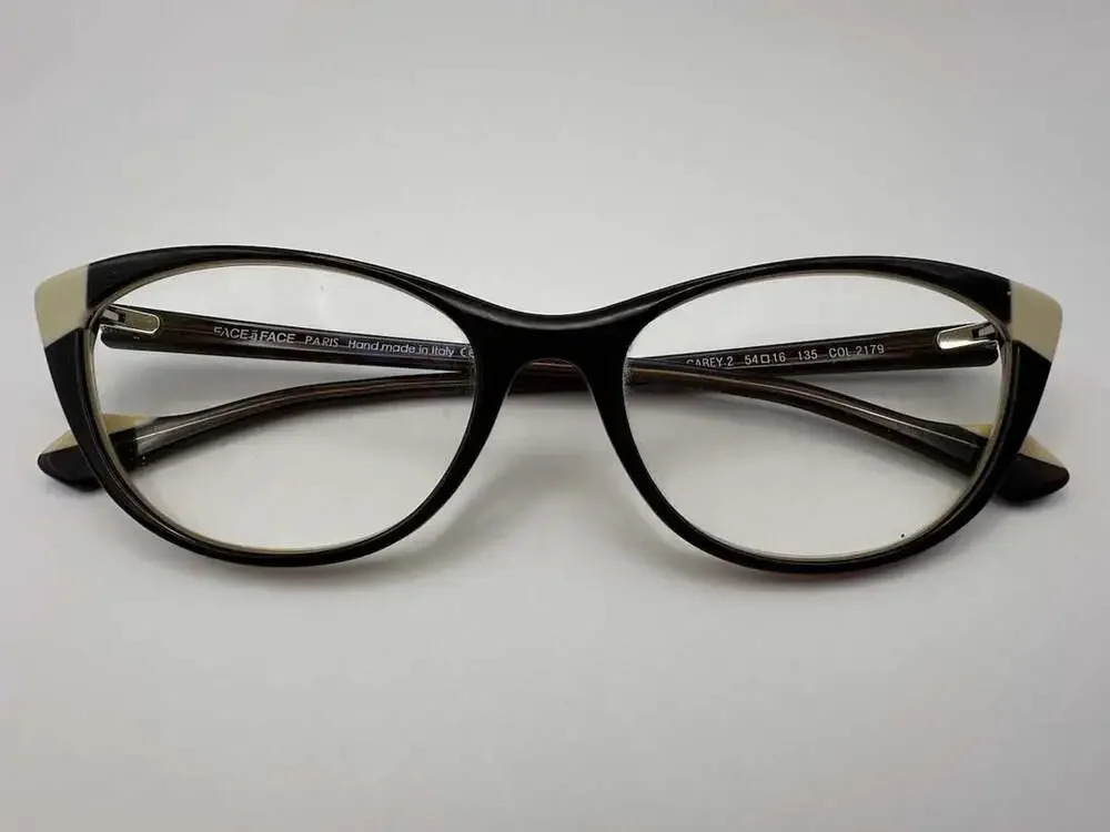 Paris Face a Face Carey 2 Eyeglass Frames 54-16-135 COL 2179 Frames Only Italy